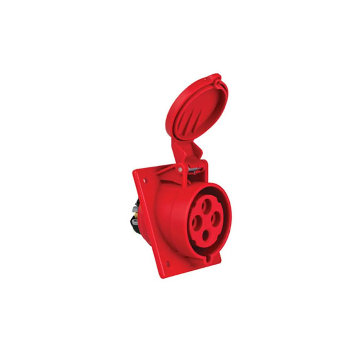 PCE 406517 4x32A Machine Socket IP44 Angled