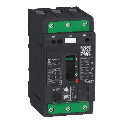 Schneider Electric GV4PE115B TeSys GV4 Motor Devre Kesici Termik Many. 3P 115A 25kA — temsili üretici aile görseli