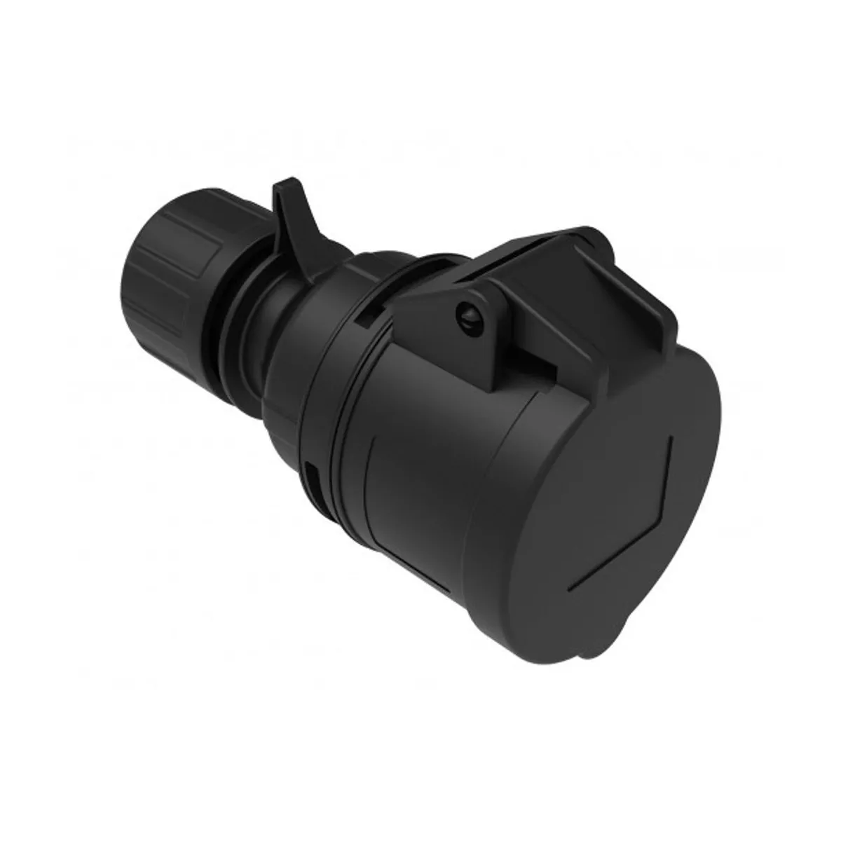 Bemis BCS-1505-2312 CEE Uzatma Prizi 16 A 3P+E+N IP44 Siyah