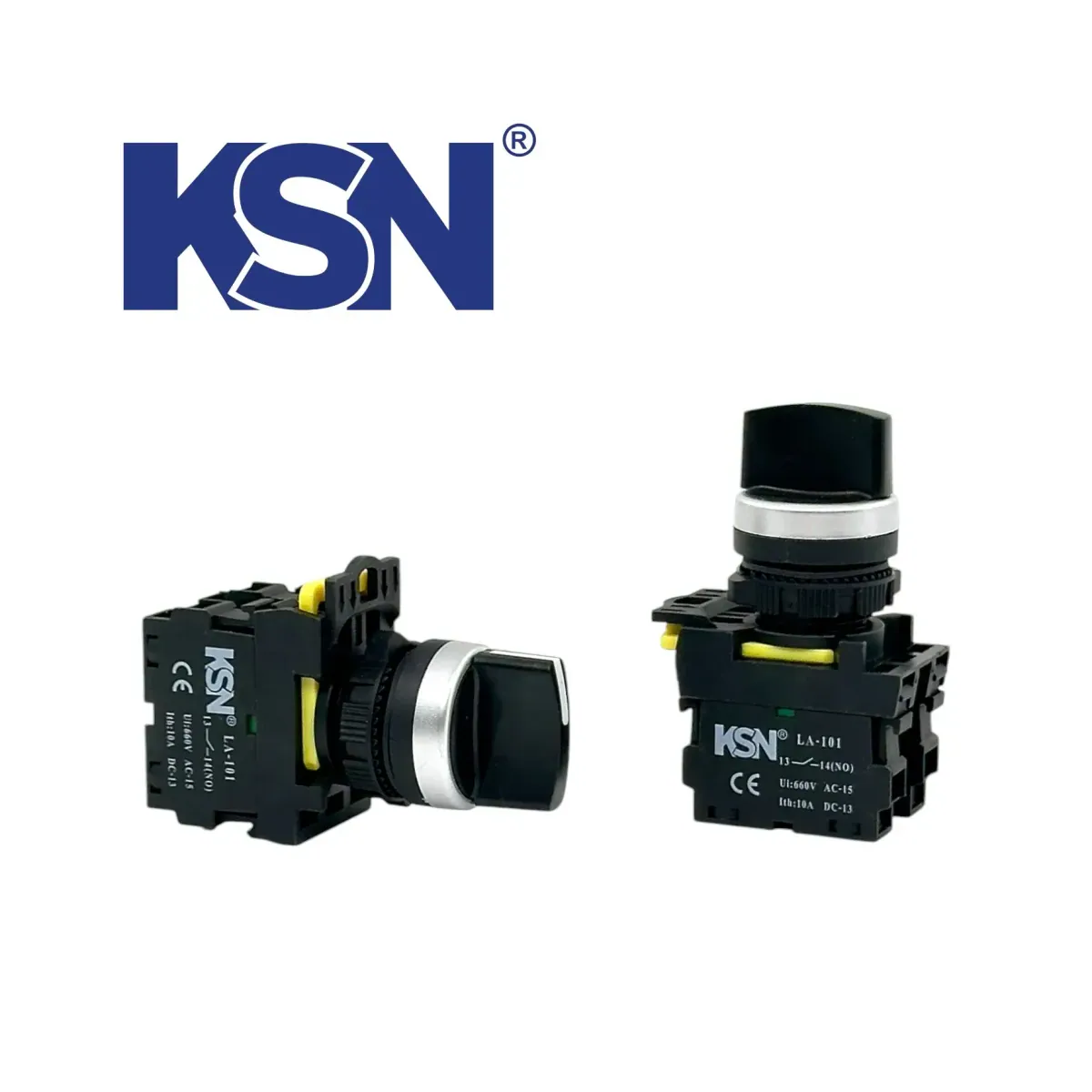 Sliding I-0-2 Latching Push Button 2No 22mm KN-55-20XS/FU