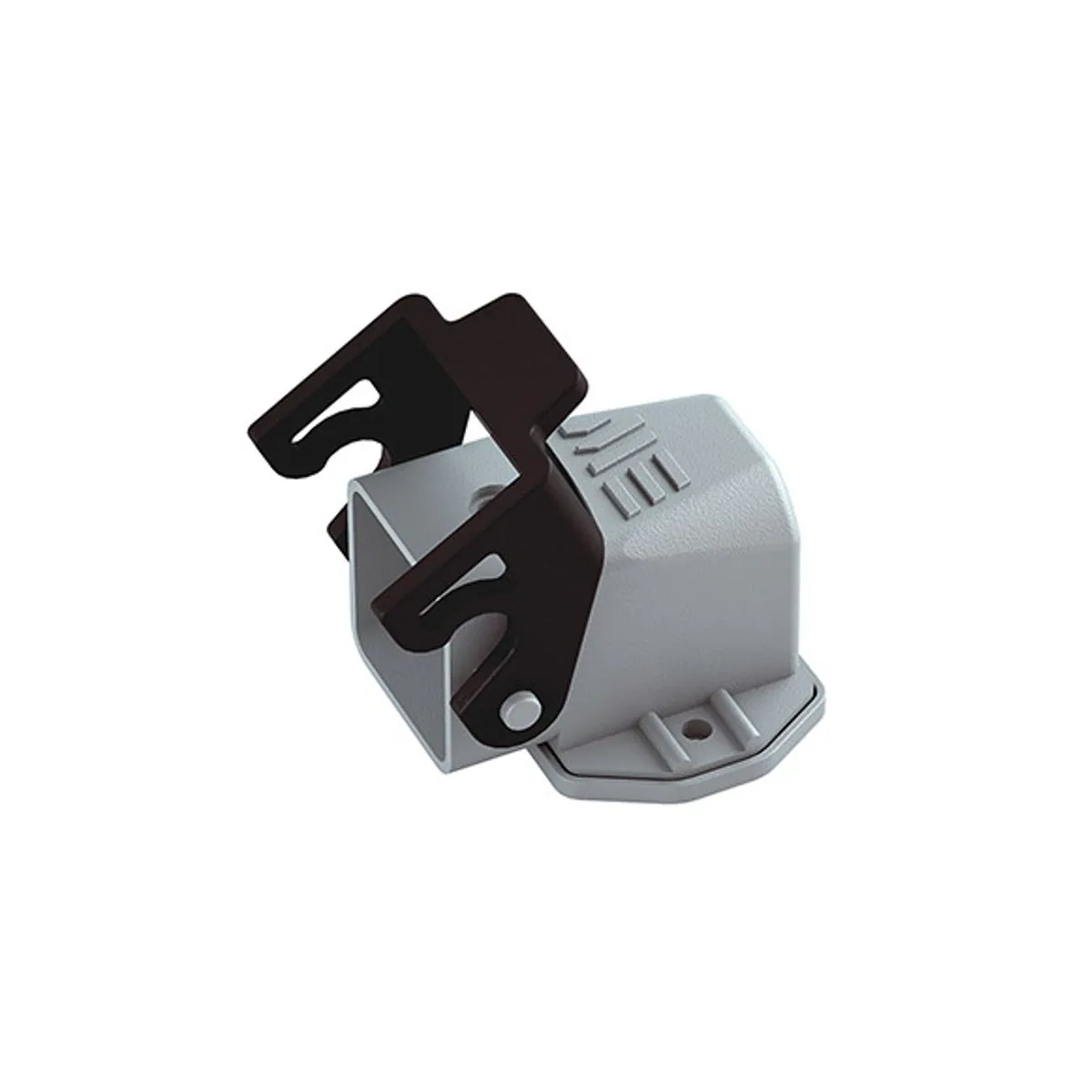 Mete Enerji 29018 5x10A Multi-Contact Angled Machine Housing Mounted Pass-Through