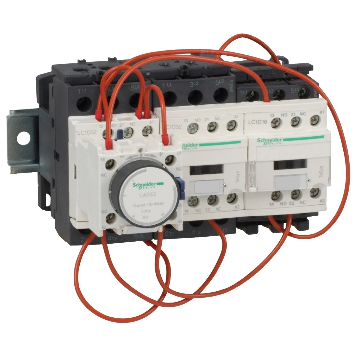 Schneider Electric LC3D32AF7 TeSys Deca Star-Delta Starter 3x3P 25kW 110VAC