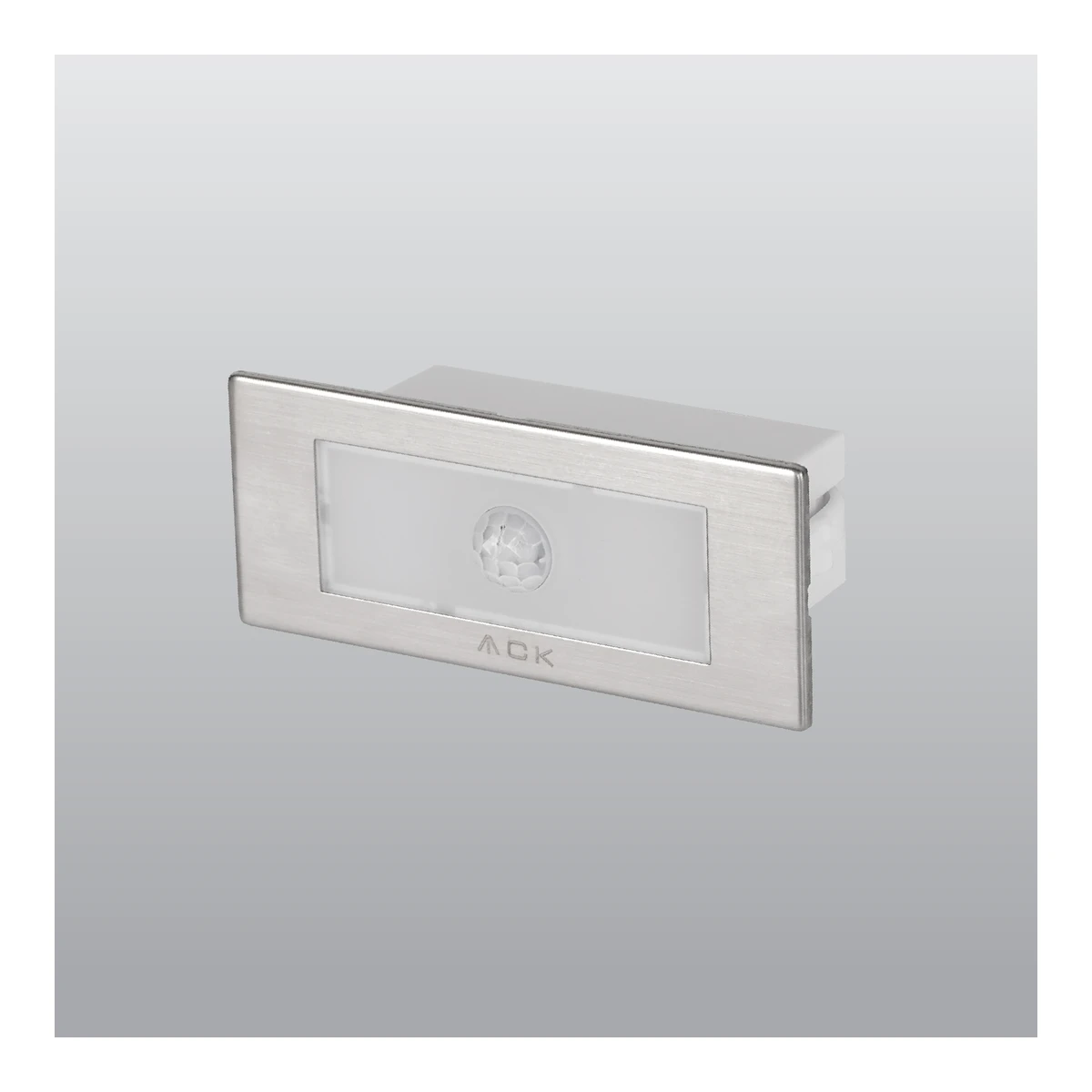ACK AH07-01034 LED Wall and Stair Sconces 1.5W 6500K Satin