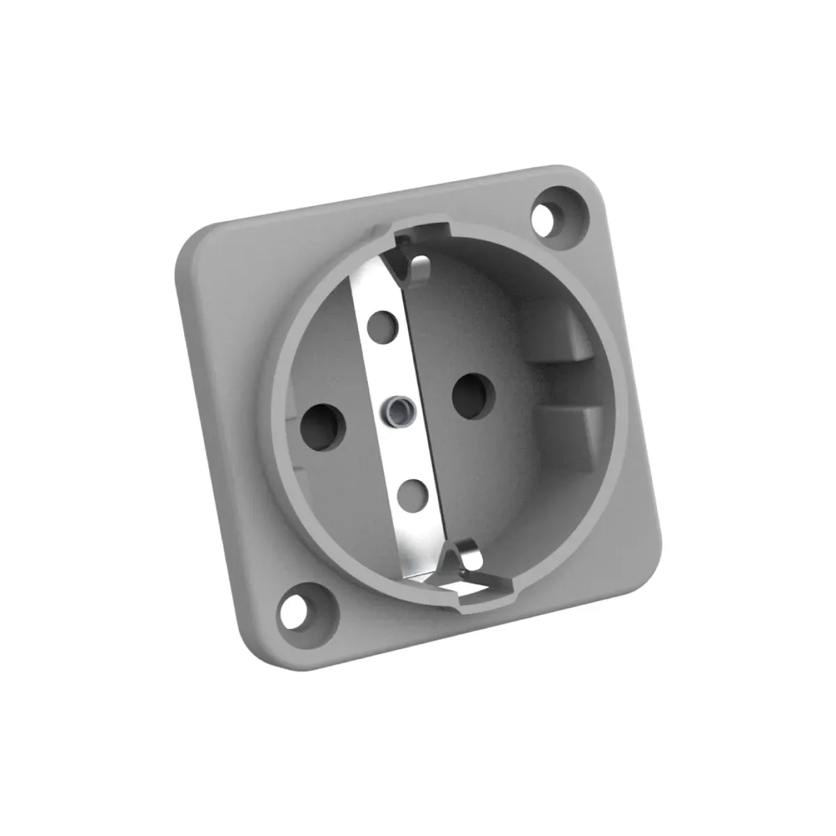 Tem 212.310.110.001.8 16A Mains Panel Socket 2P+E