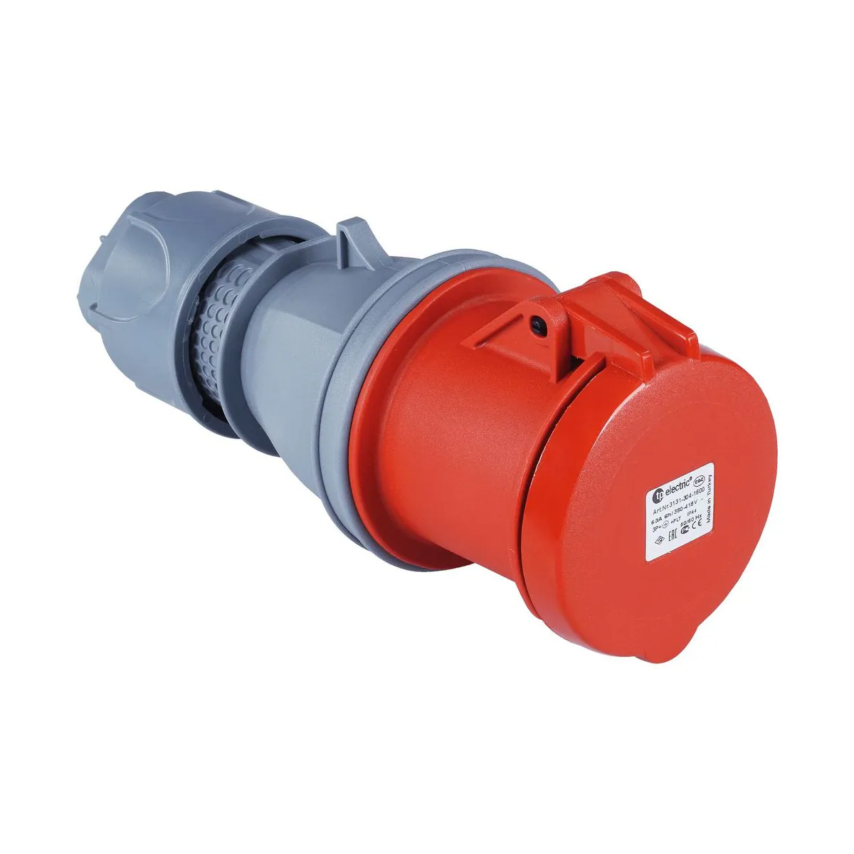 TP Elektrik 3133-304-1600 CEE 5x63A Uzatma Prizi, IP 44, 6h