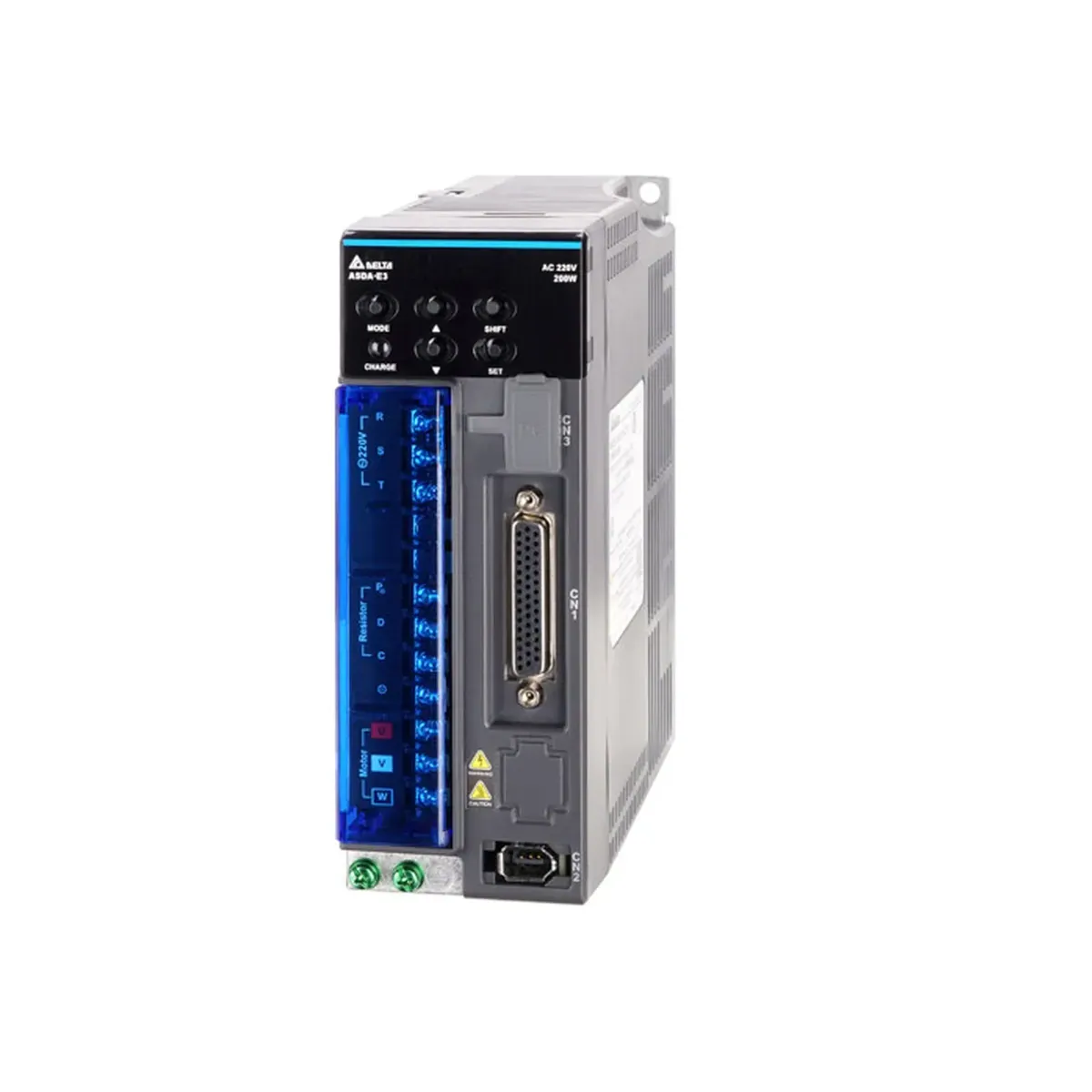 Delta ASD-E3-0221-E 1-Phase 200VAC 200W EtherCAT Servo Drive