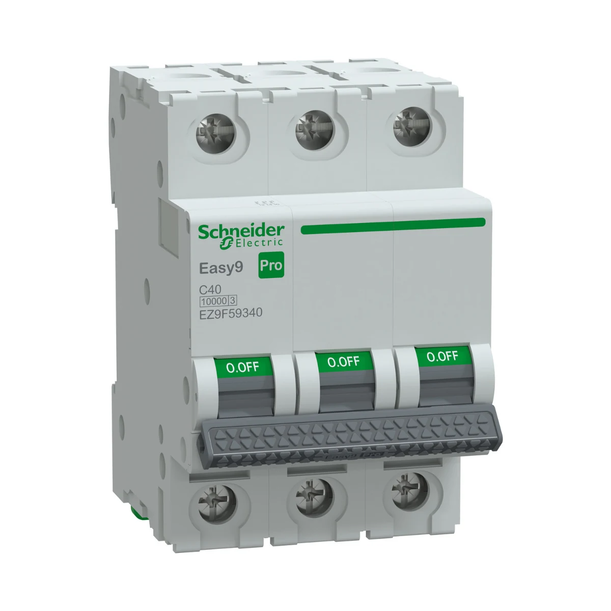 Schneider Electric EZ9F59340 Pro Sigorta 3P C Eğrisi 40A 10 kA — üretici ürün görseli