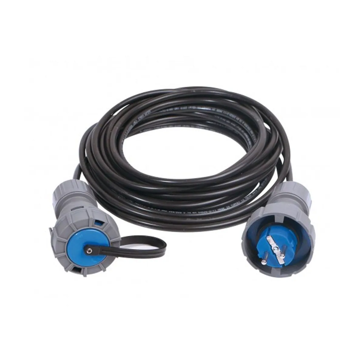 Bemis BKT-0102-8110 3x1,5 ttr 10mt Seyyar uzatma kablosu monofaze IP68 fiş ve uzatma priz
