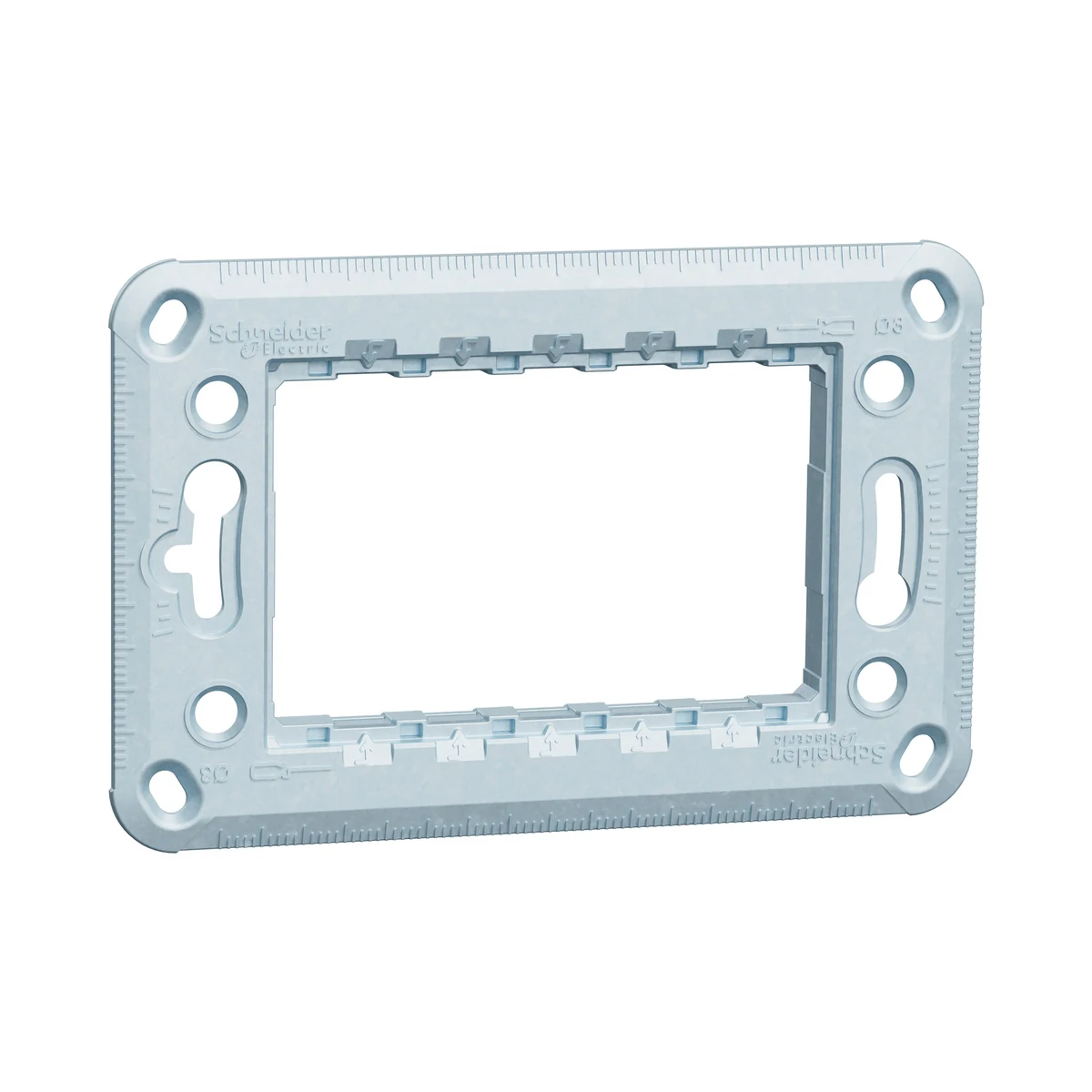 Schneider Electric NU7103 Yeni Unica, Zamak Mounting Plate 3 module