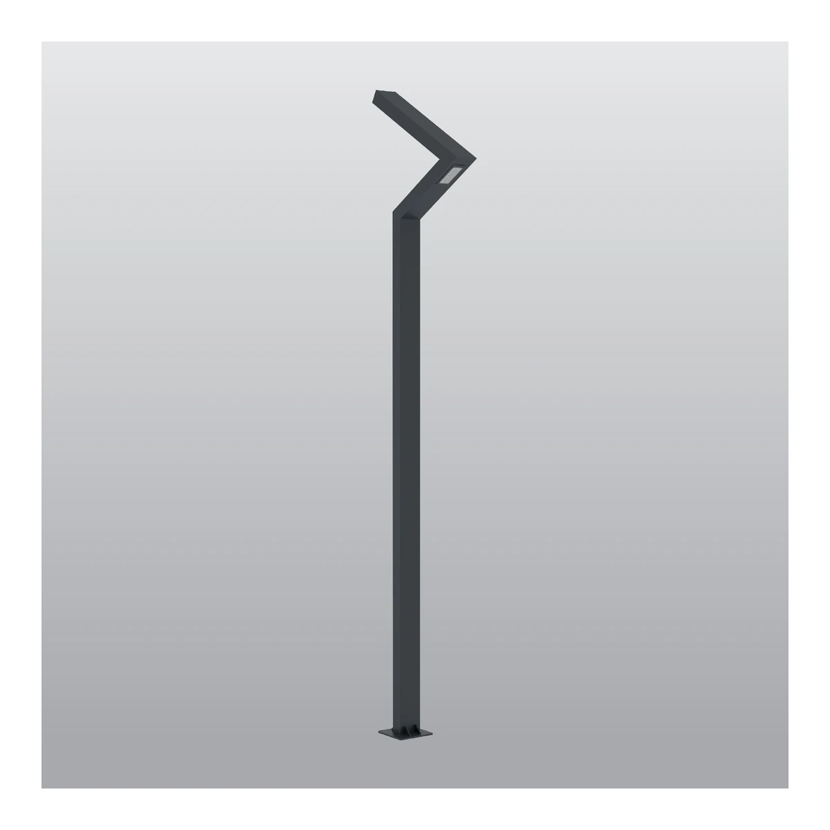 ACK AG44-09102 Aluminum LED Garden Lighting Poles 2 x 30W 3000K