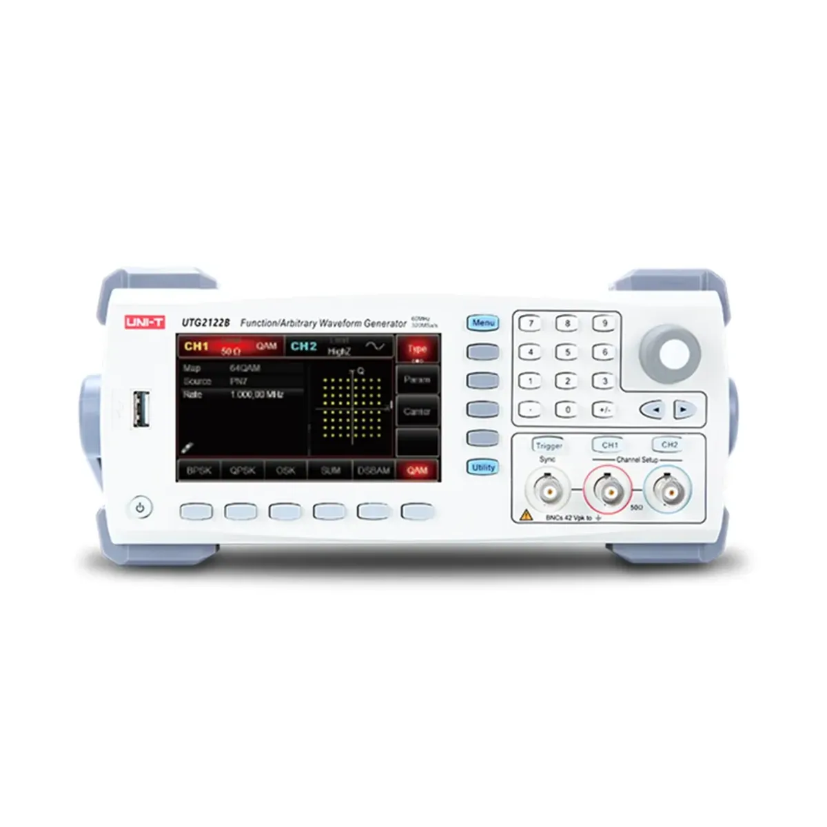 Unit UTG2122B 120MHz Sinyal Jenaratörü