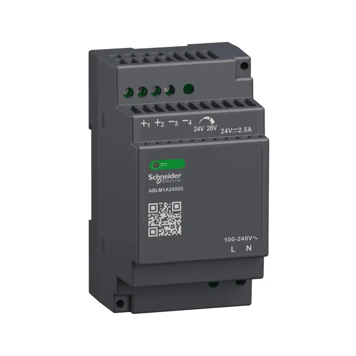 Schneider Electric ABLM1A24025 POWER SUPPLY 24V 2.5A MODULAR