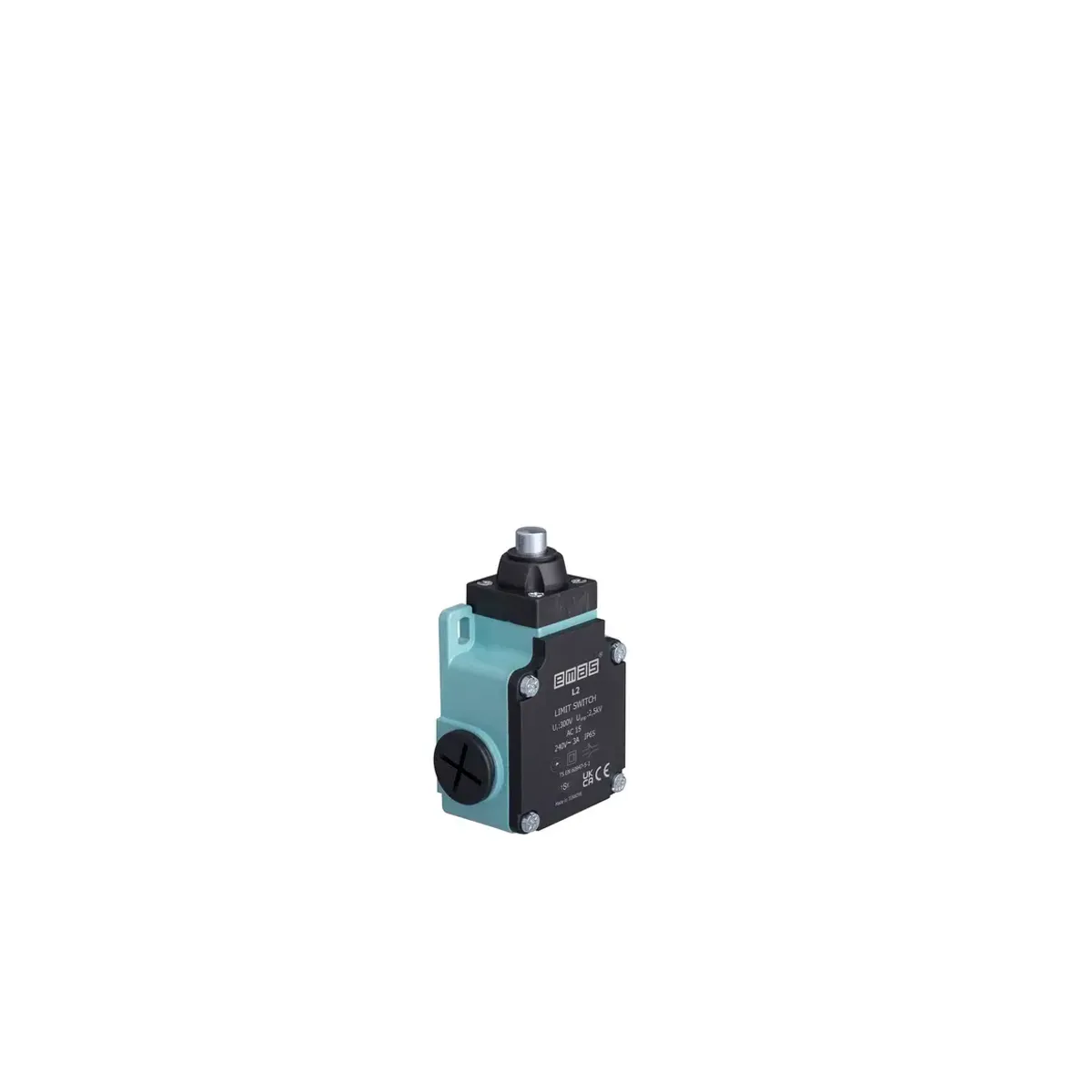 Emas Metal Housing Metal Plunger Snap-Action 1NO+1NC Limit Switch 10mm L2K13PUM211