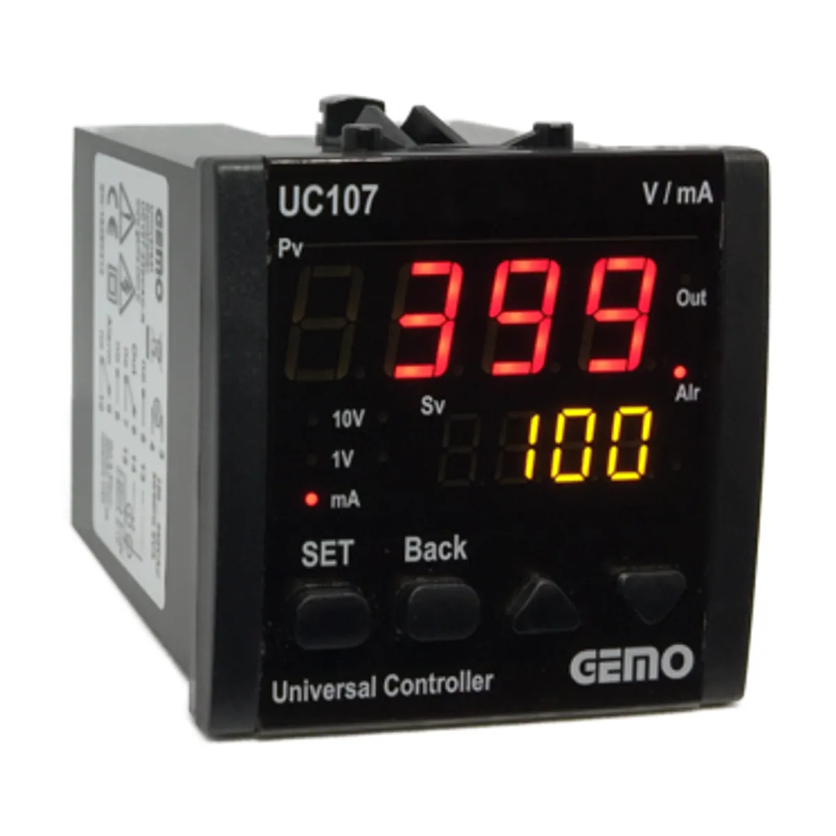 GEMO UC107 üniversal kontrol cihazı temsili aile görseli
