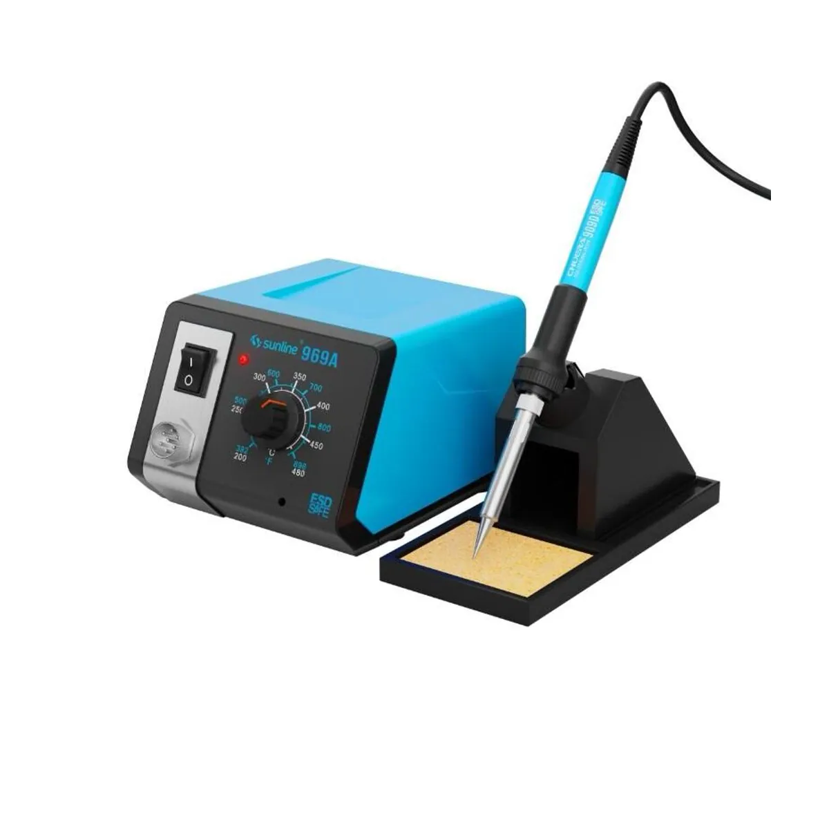Sunline 969A Analog Temperature-Adjustable Soldering Iron Station 75 W 200-480 °C