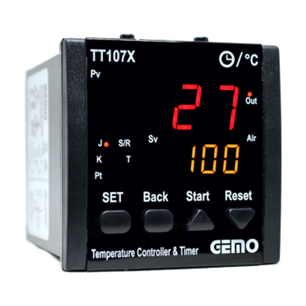 GEMO TT107X dahili zaman röleli Auto-Tune PID sıcaklık kontrol cihazı temsili aile görseli
