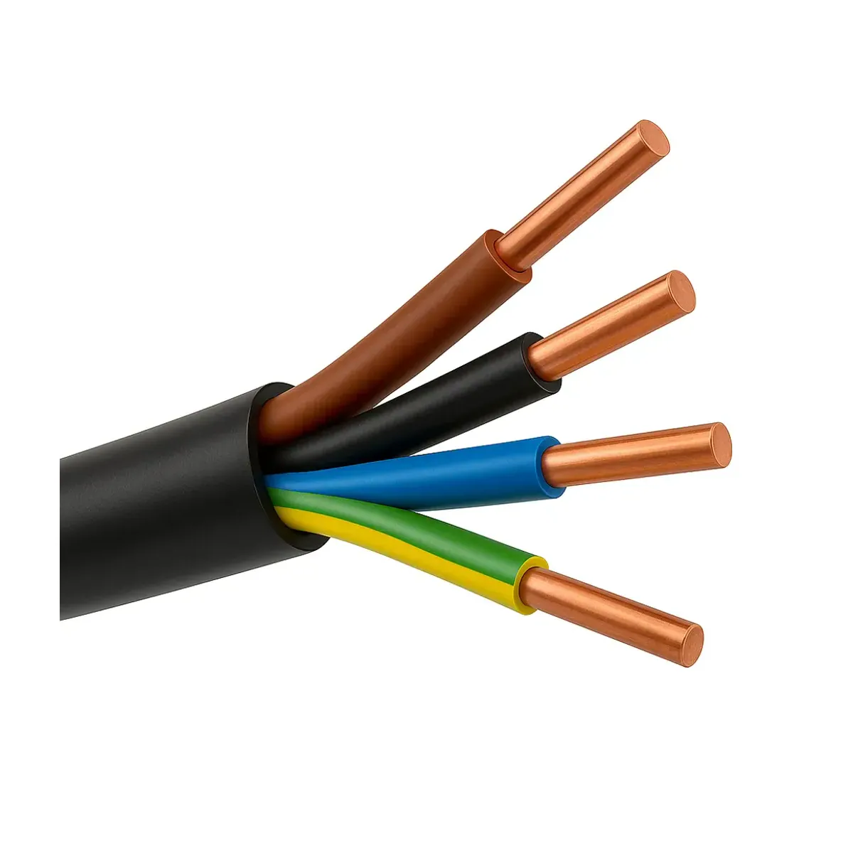 Öznur N2XH 4x1.5 mm2 Halogen Free Cable