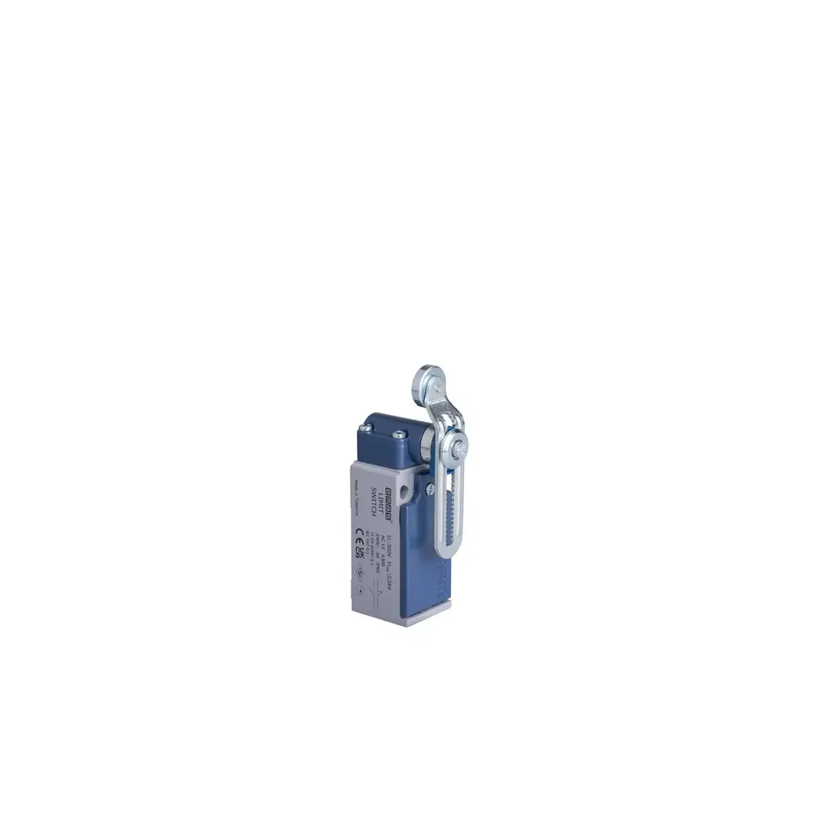 Emas L51 Metal Housing 18 mm Metal Roller Adjustable Lever Snap-Action 1NO+1NC Limit Switch L51K13MEM124