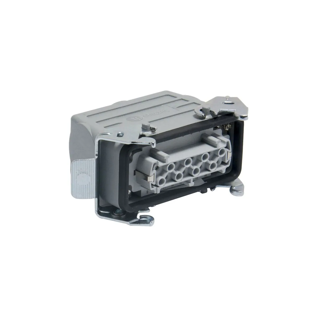 TP Elektrik 61616-300-01P21 16x16A Multi-Contact Extension Socket (Top Entry) (Latched - Sealed), IP 65