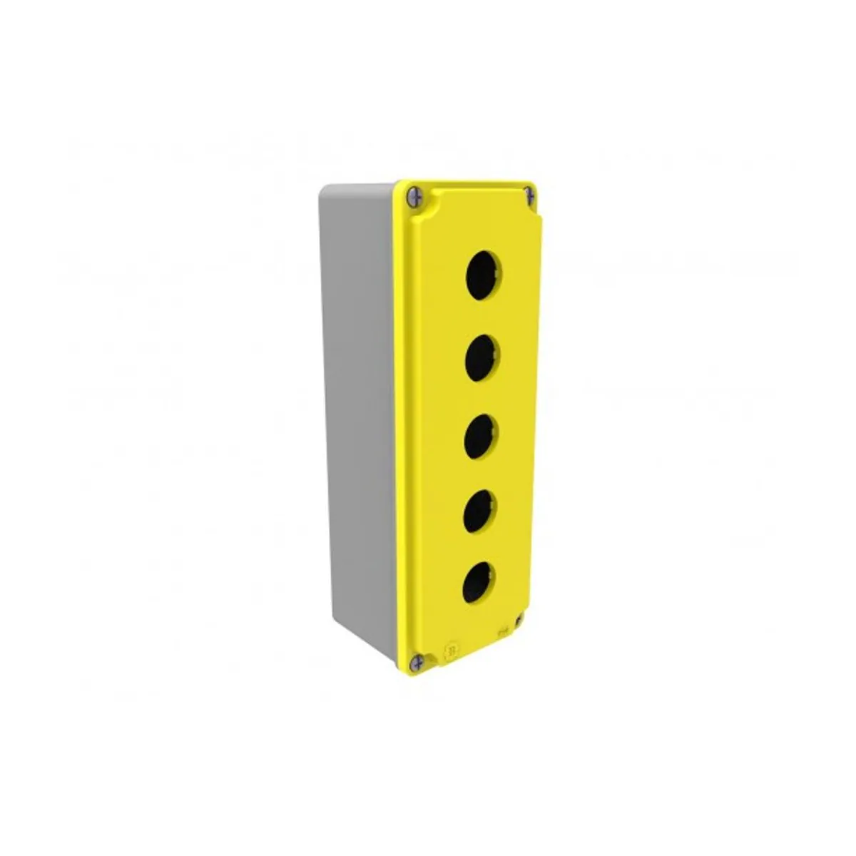 Bemis BT4-4001-0007 Alüminyum 5’li Buton Kutusu IP67 80x230x73 Sarı