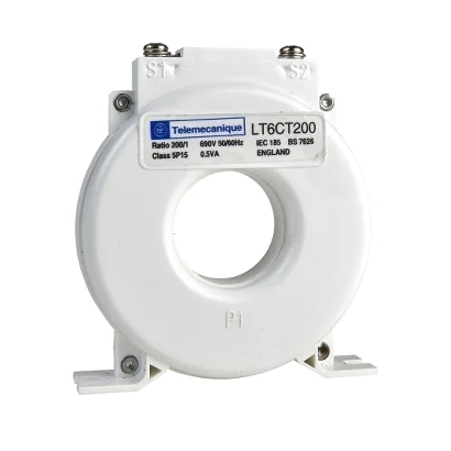 Schneider Electric LT6CT2001 TeSys T Akım Trafosu 200/1A — üretici katalog görseli