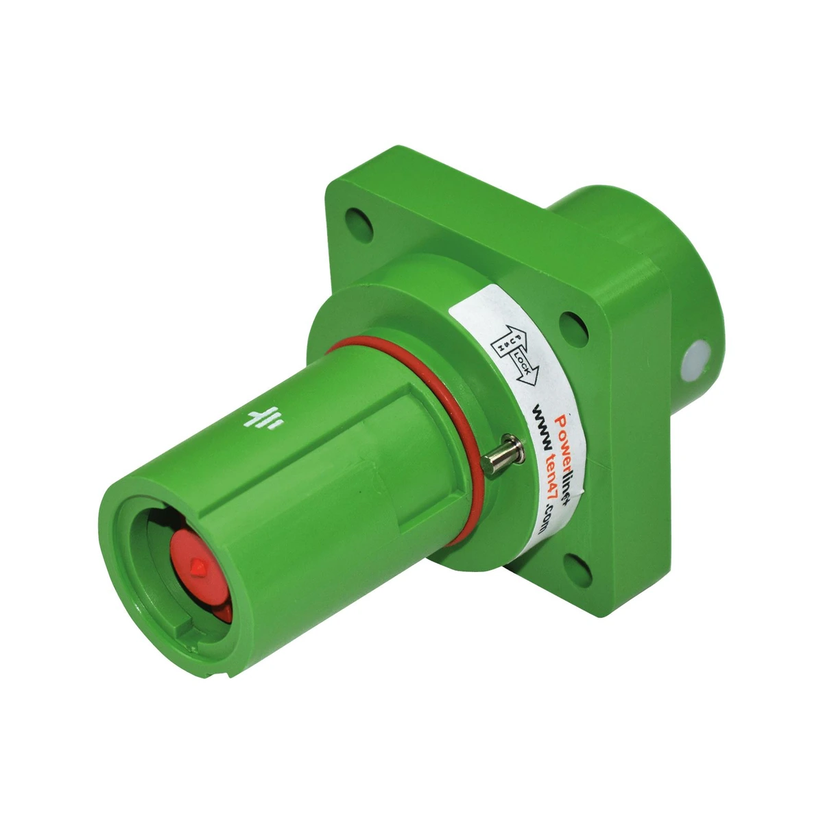 TP Elektrik 52-SPD E GN T5 1x500A Makine Fişi (120 mm2), IP 67, Yeşil
