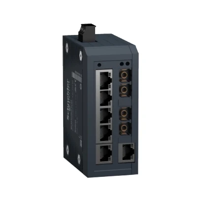 Schneider Electric MCSESU083F2CS0 Modicon Unmanaged Switch - 6TX/2FX-SM