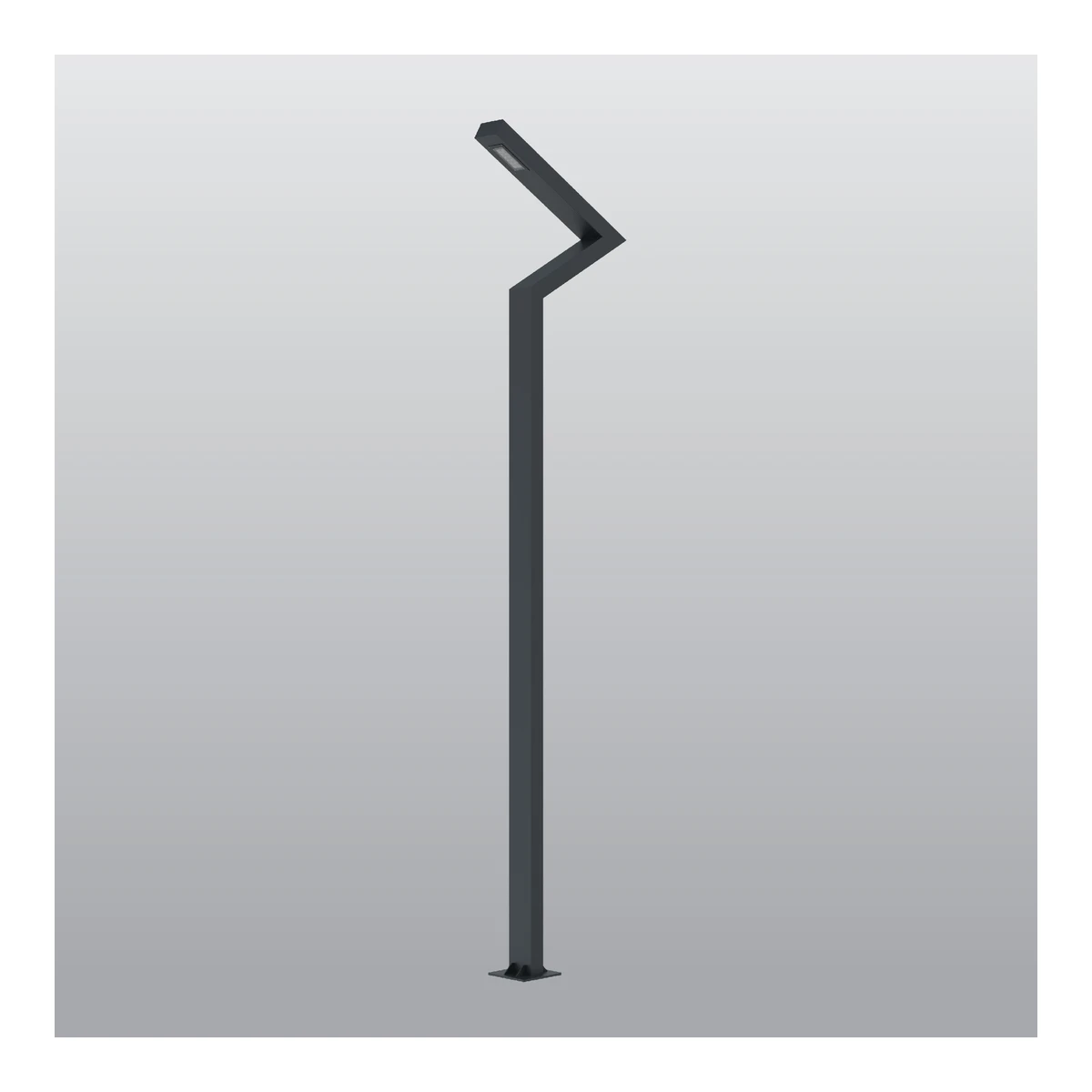 ACK AG44-09002 Aluminum LED Garden Lighting Poles 30W 3000K