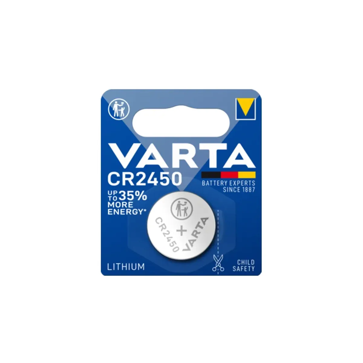 Varta CR2450 Lityum Düğme Pil 3V