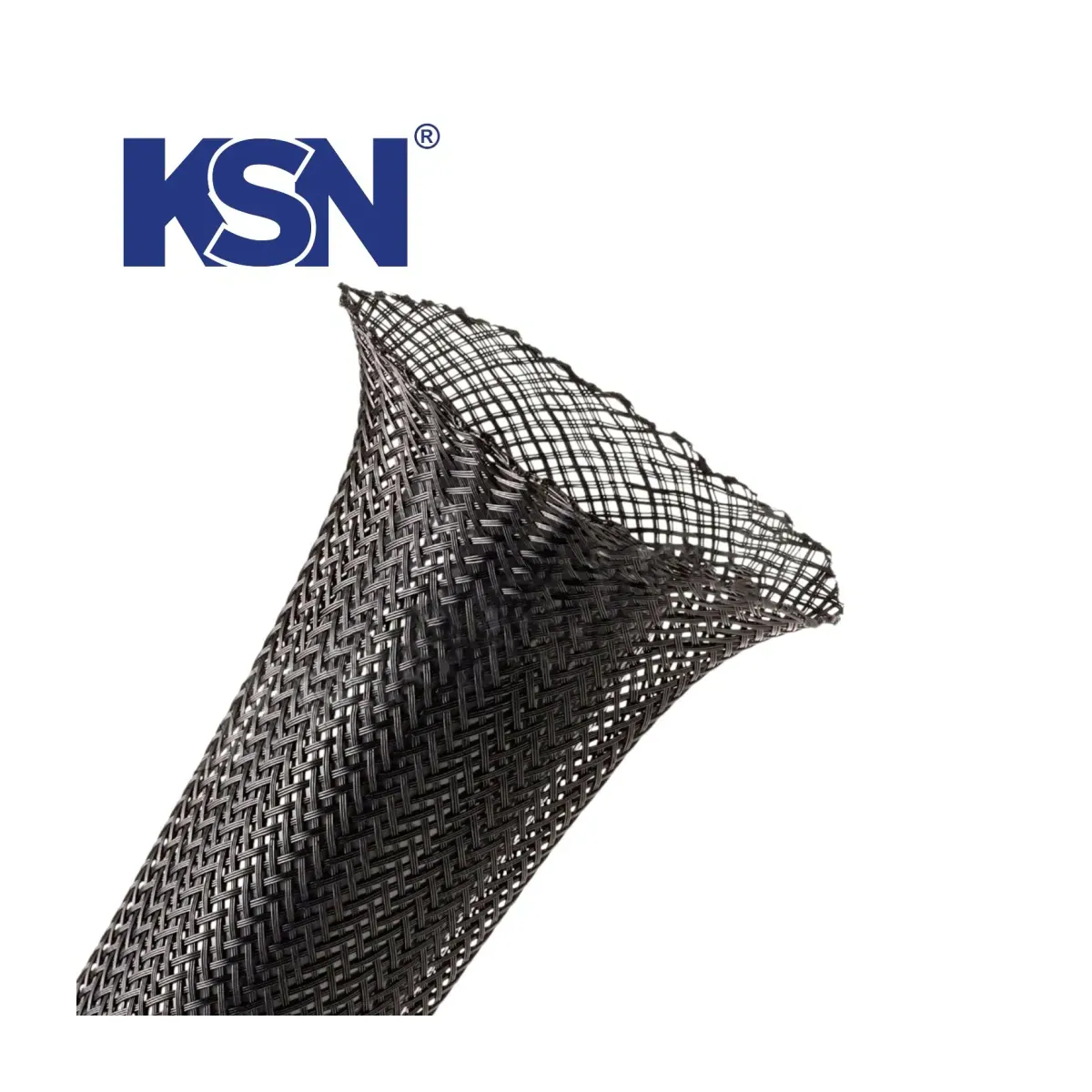 15mm Siyah Kablo Çorabı - 100mt Rulo