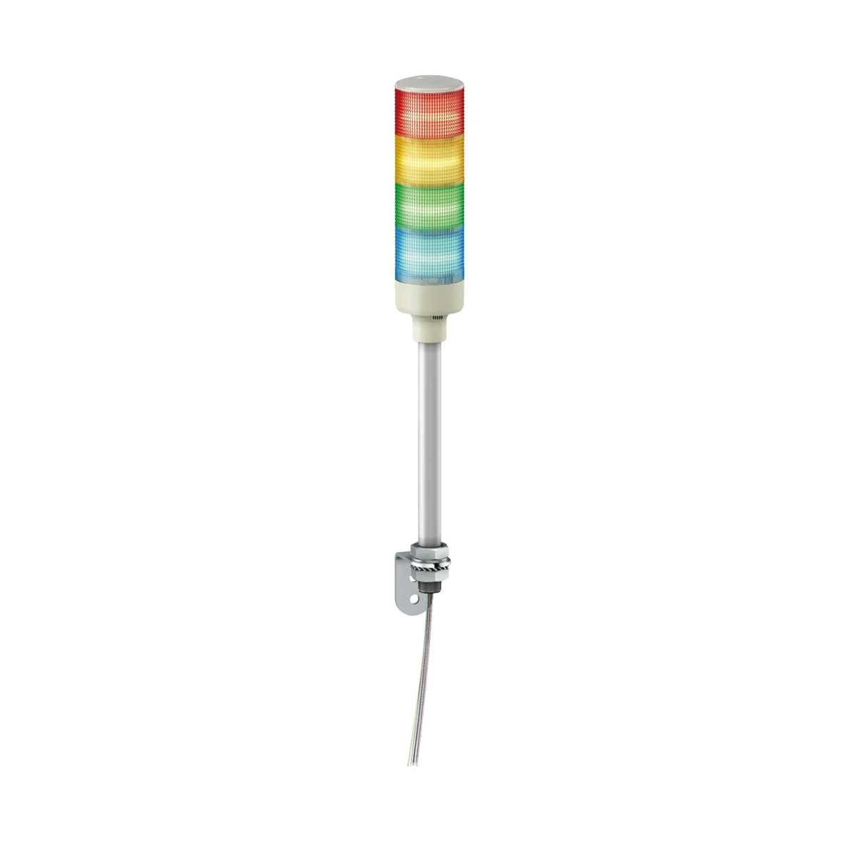 Schneider Electric XVGB4S Işıklı kolon,RAGB,L bracket mount,buzzer — üretici temsili ürün görseli