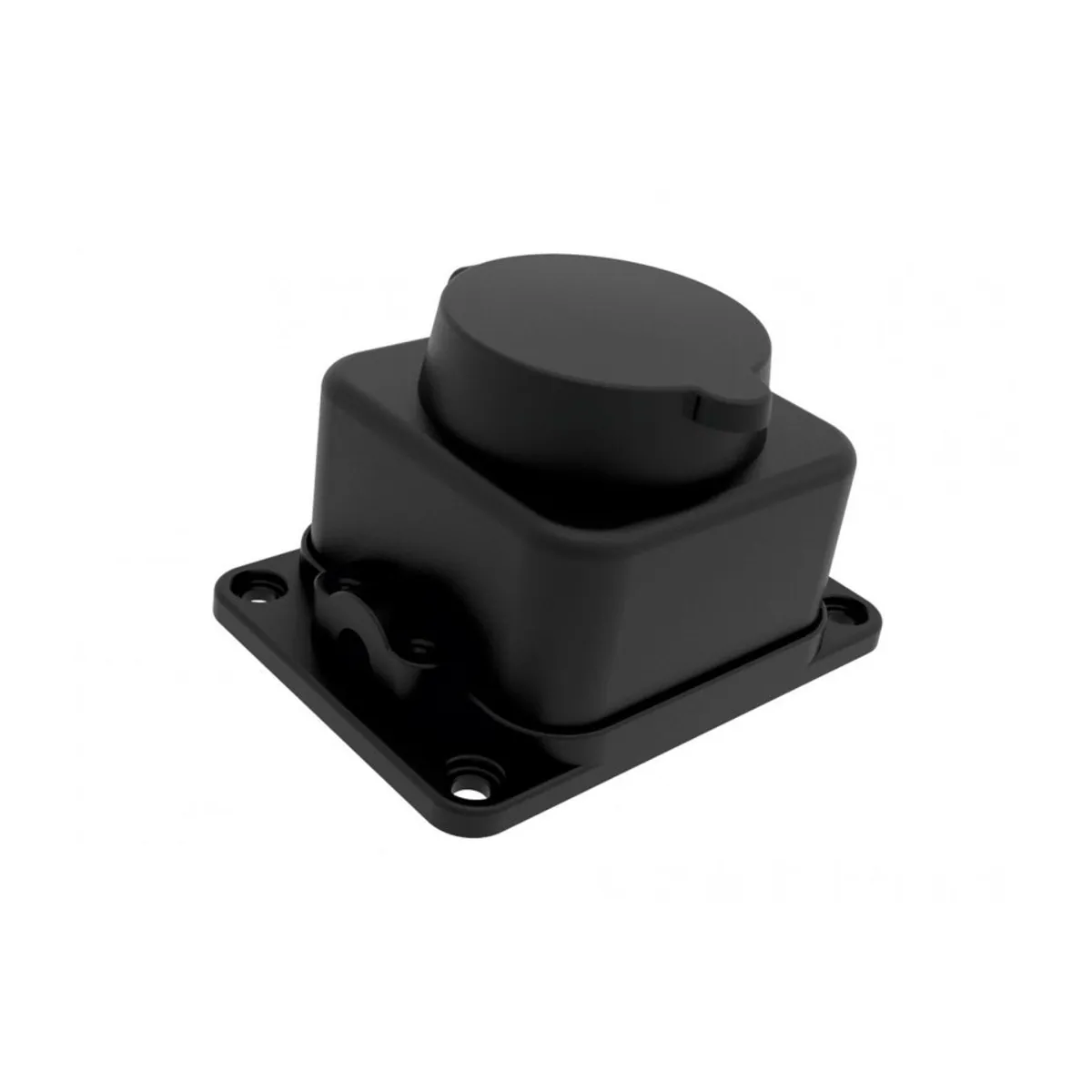 Bemis BK1-1402-3511 Rubber Wall Socket 16 A 2P+E IP54