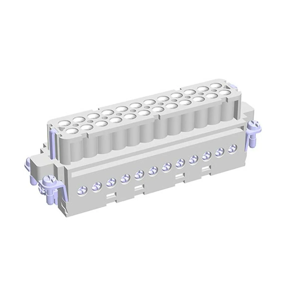 Mete Enerji 29424 24x16A Slim Multi-Pole Socket Insert Mounting