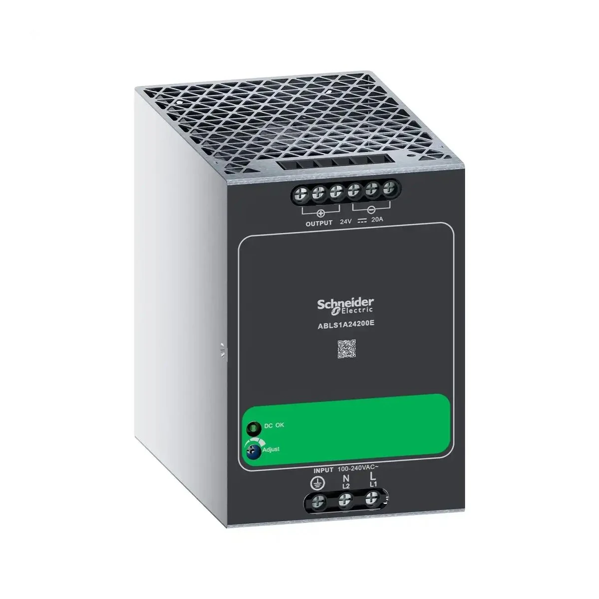 Schneider Electric ABLS1A24200E Easy Power Supply, 20A, 480W,DC 24V output — üretici temsili ürün görseli