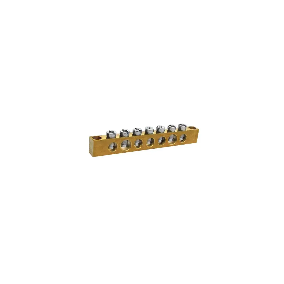 Onka 22 Perforated Enclosure Earthing Terminal Block 250A 15X10mm