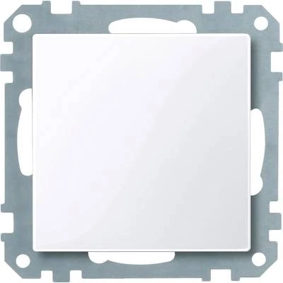 Schneider Electric 391625 Kör Kapak (montaj plakası ile), System-M, Aktif beyaz