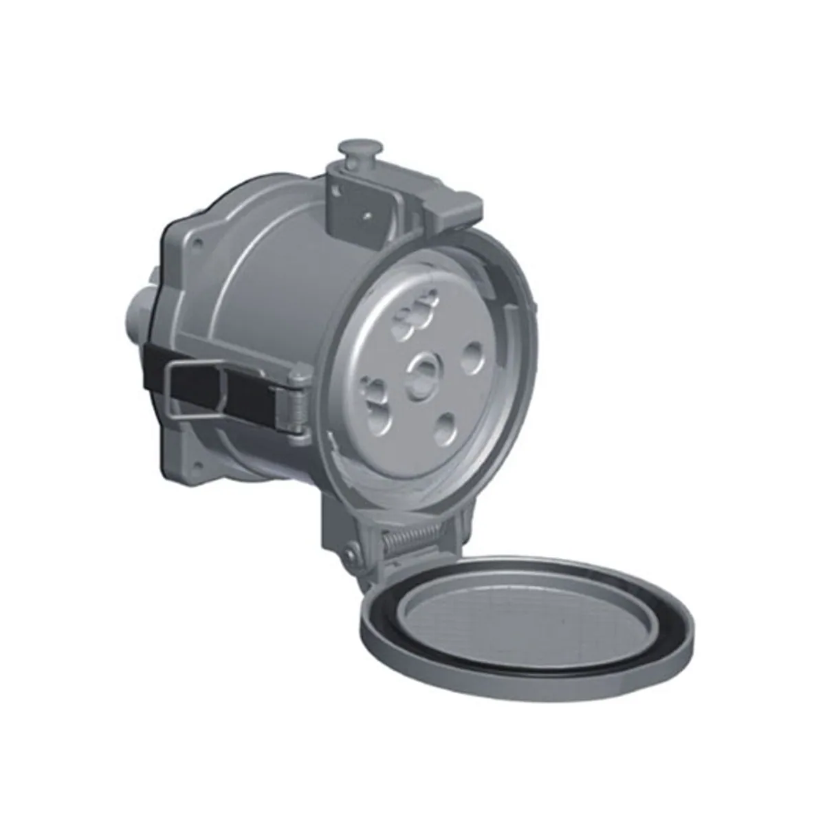 Mete Enerji T3PS2D30E01 4x200/250A Makine Prizi Düz IP66