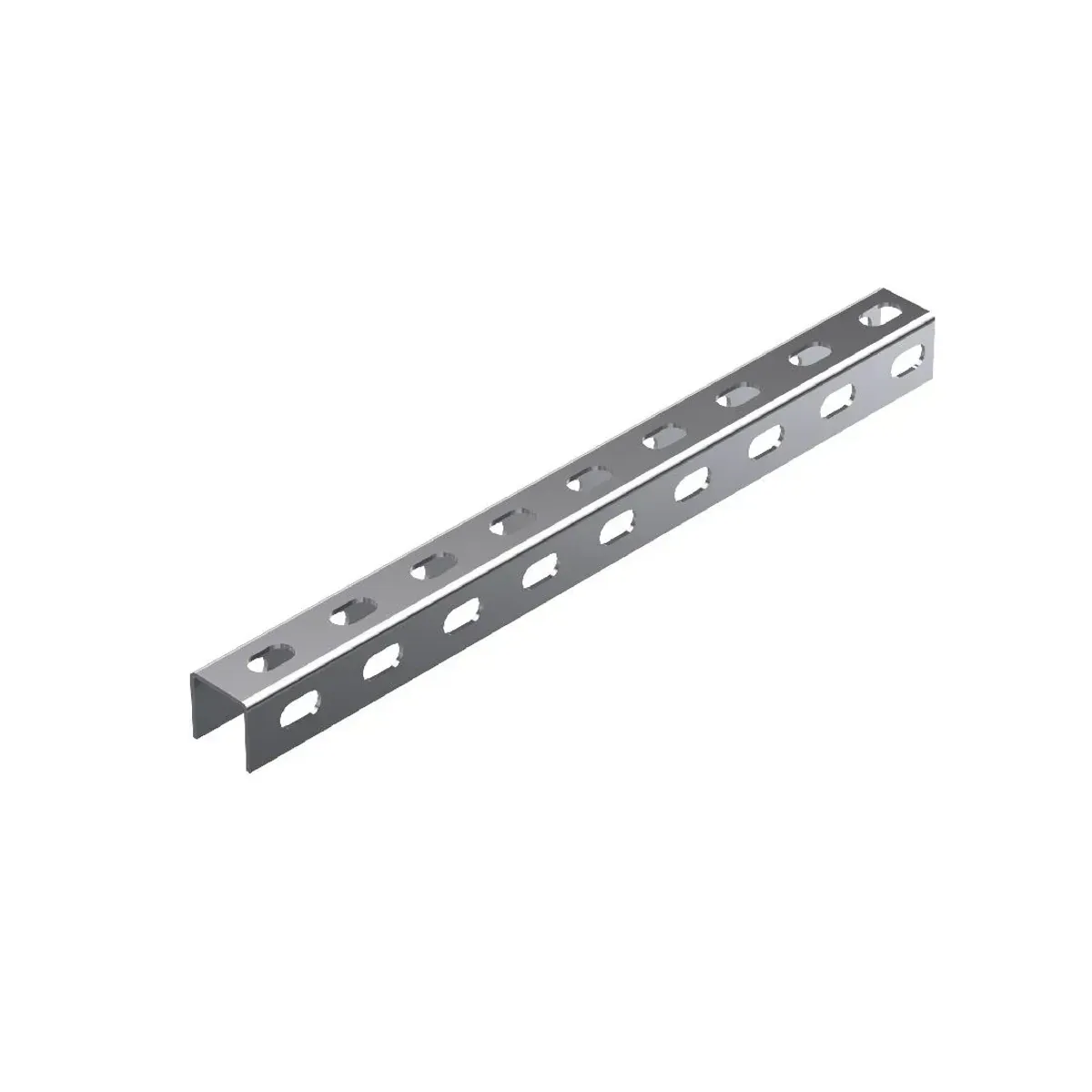 UKS Double Rod Type Channel Hanger Support 30x30x554x2.0mm Hot-Dip