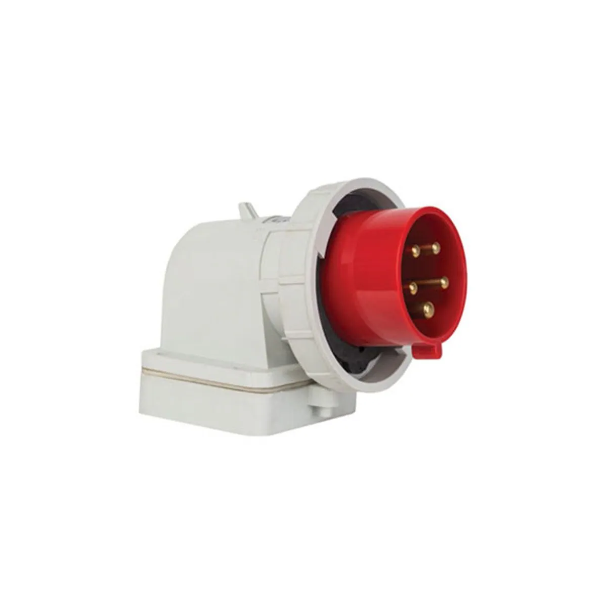 Bals T24446V 5x32A Wall-Mount Plug Angled Housing IP67 Screw Type