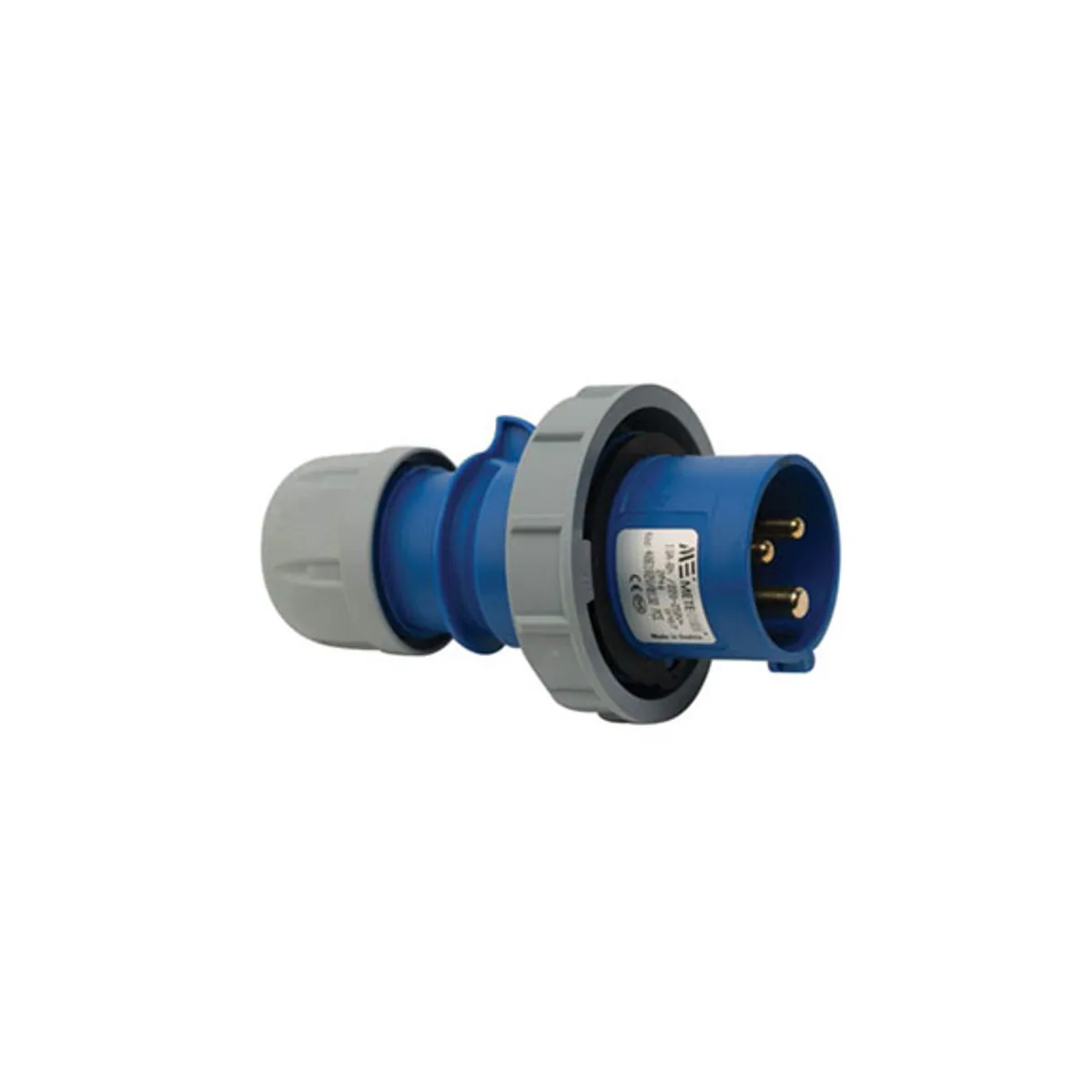 PCE 406102V 3x16A Straight Plug IP67 Screw Type