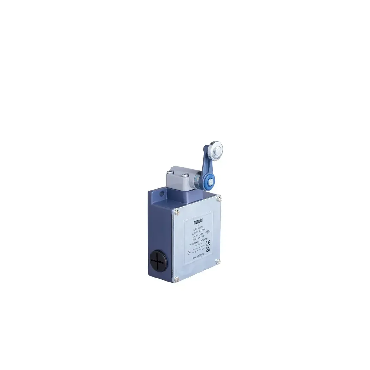 Emas L54 Metal Housing 18 mm Metal Roller Lever Snap-Action 2* (1NC+1NO ) Limit Switch L54K16MEM121