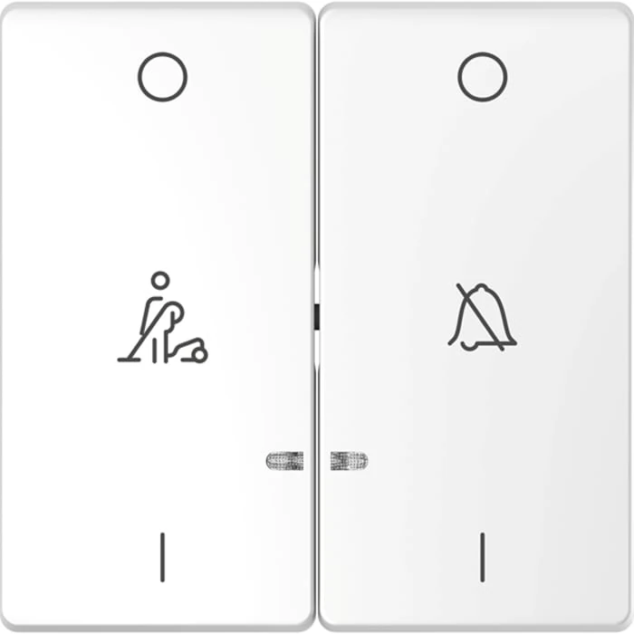Schneider Electric MTN3429-6035 Merten System-D, DND İç Ünite Komütatörü, Lotus Beyazı
