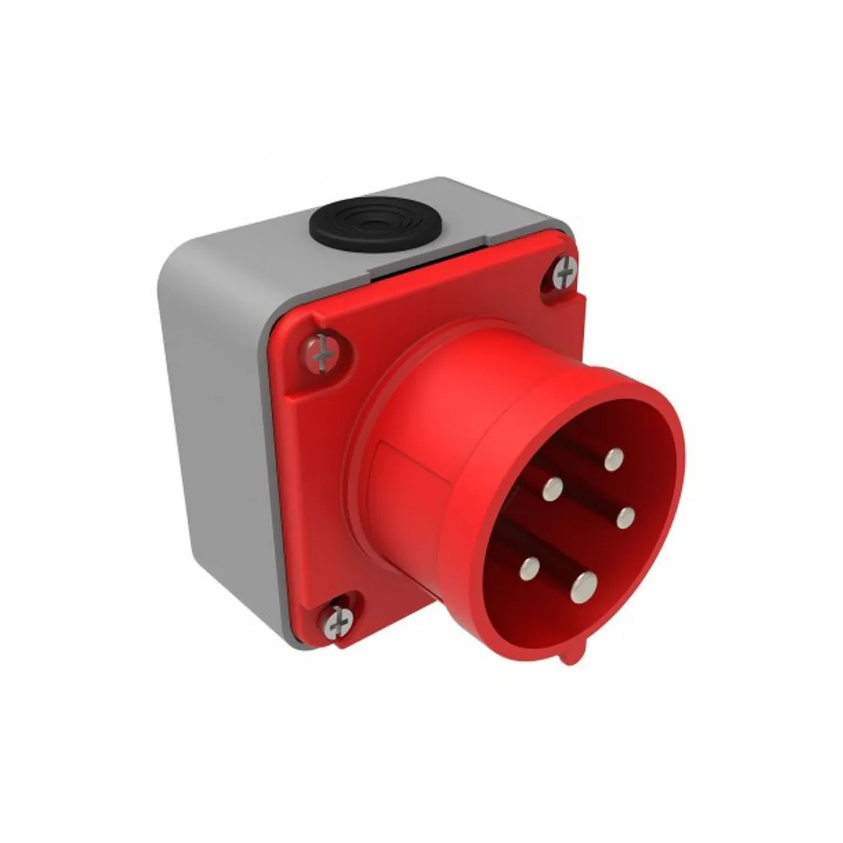 Bemis BC1-1505-2210 CEE Wall-Mounted Plug 16 A 3P+E+N IP44