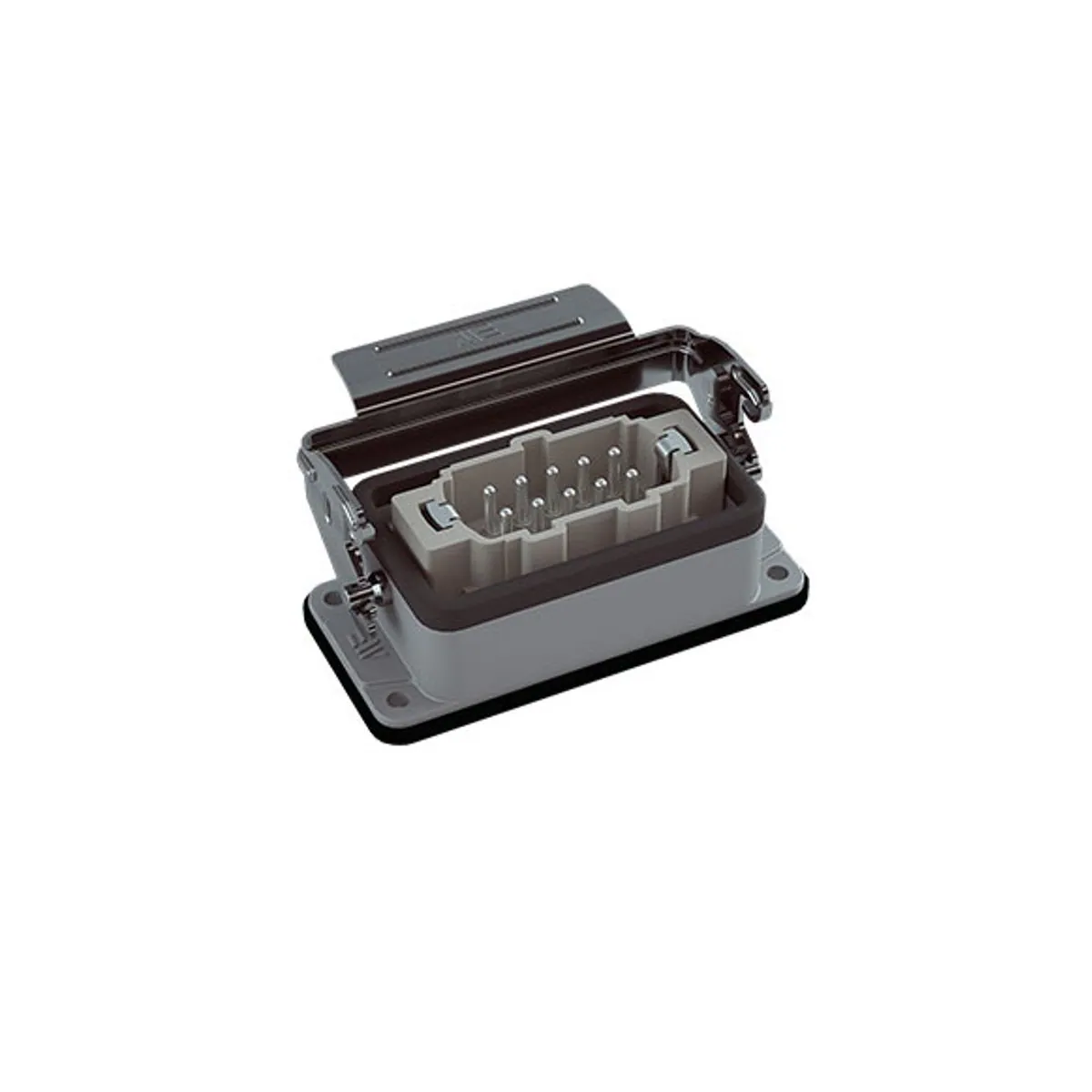 Mete Enerji 403507S 10x16A Multi Machine Plug Single Metal Latch