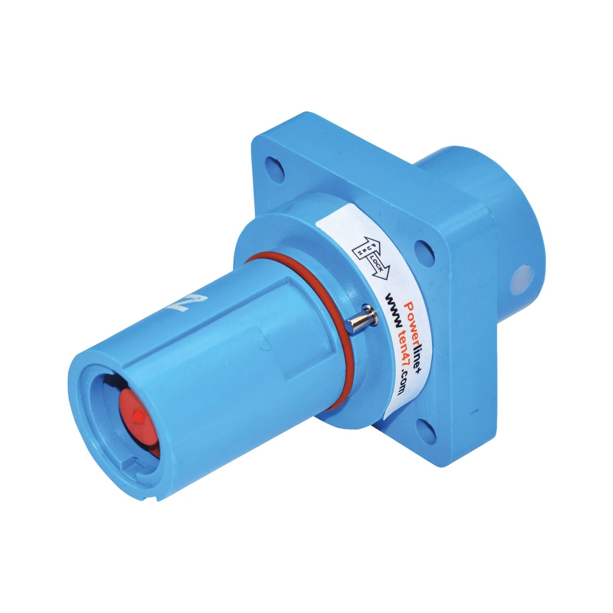 TP Elektrik 52-SPD N BL T5 1x500A Makine Fişi (120 mm2), IP 67, Mavi