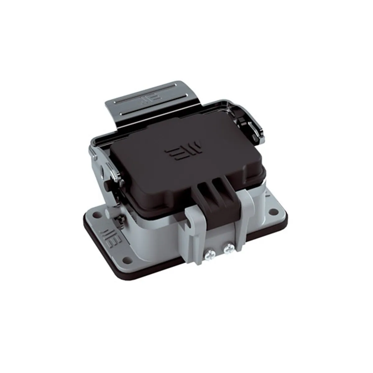 Mete Enerji 29400S 6x16A Multi-Pole Machine Housing-Mounted Hinged Cover Metal Latch