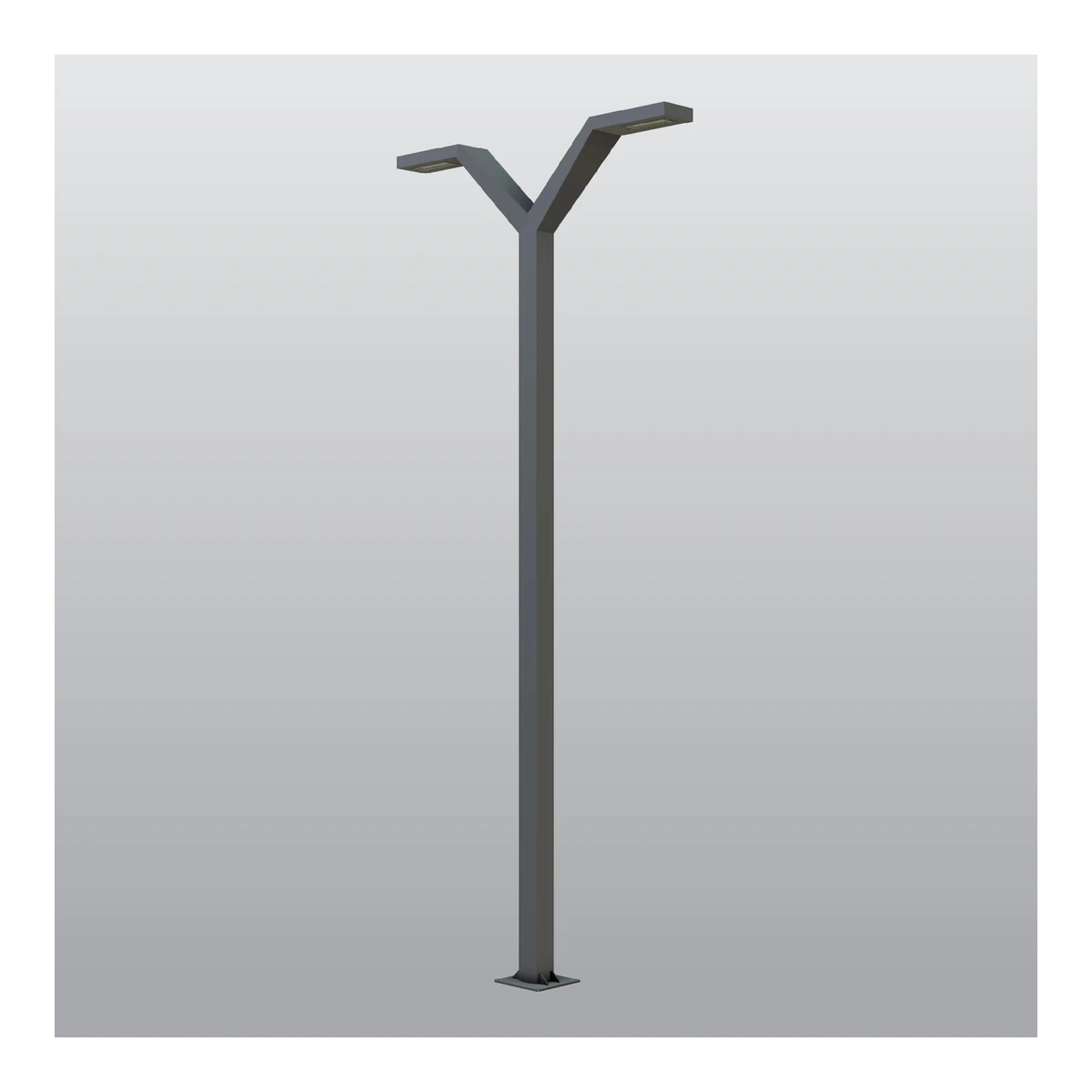 ACK AG44-09302 Alüminyum LED Bahçe Aydınlatma Direkleri 2 x 30W — temsili üretici aile görseli