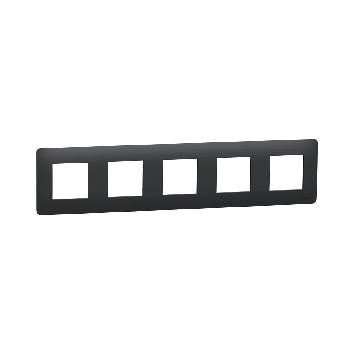 Schneider Electric NU201054 Yeni Unica, Studio 5-Gang Frame, Anthracite