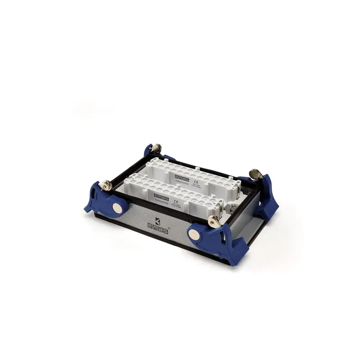 Emas Metal 48 Contact Machine Type Socket 16A Bottom Entry 4 Latched Multi-Contact EBM48PM44