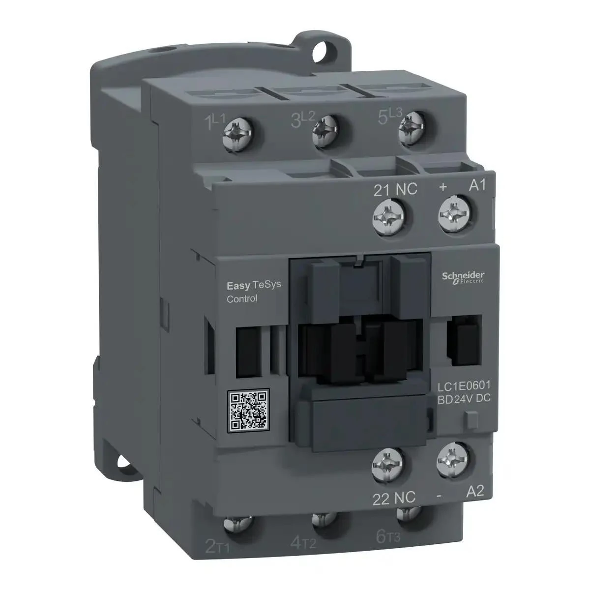 Schneider Electric LC1E0601BD Easy TeSys Control 3P 06A 1NC